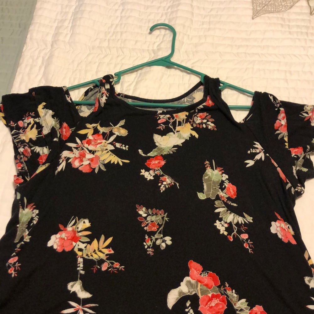 Maurice’s off the shoulder shirt